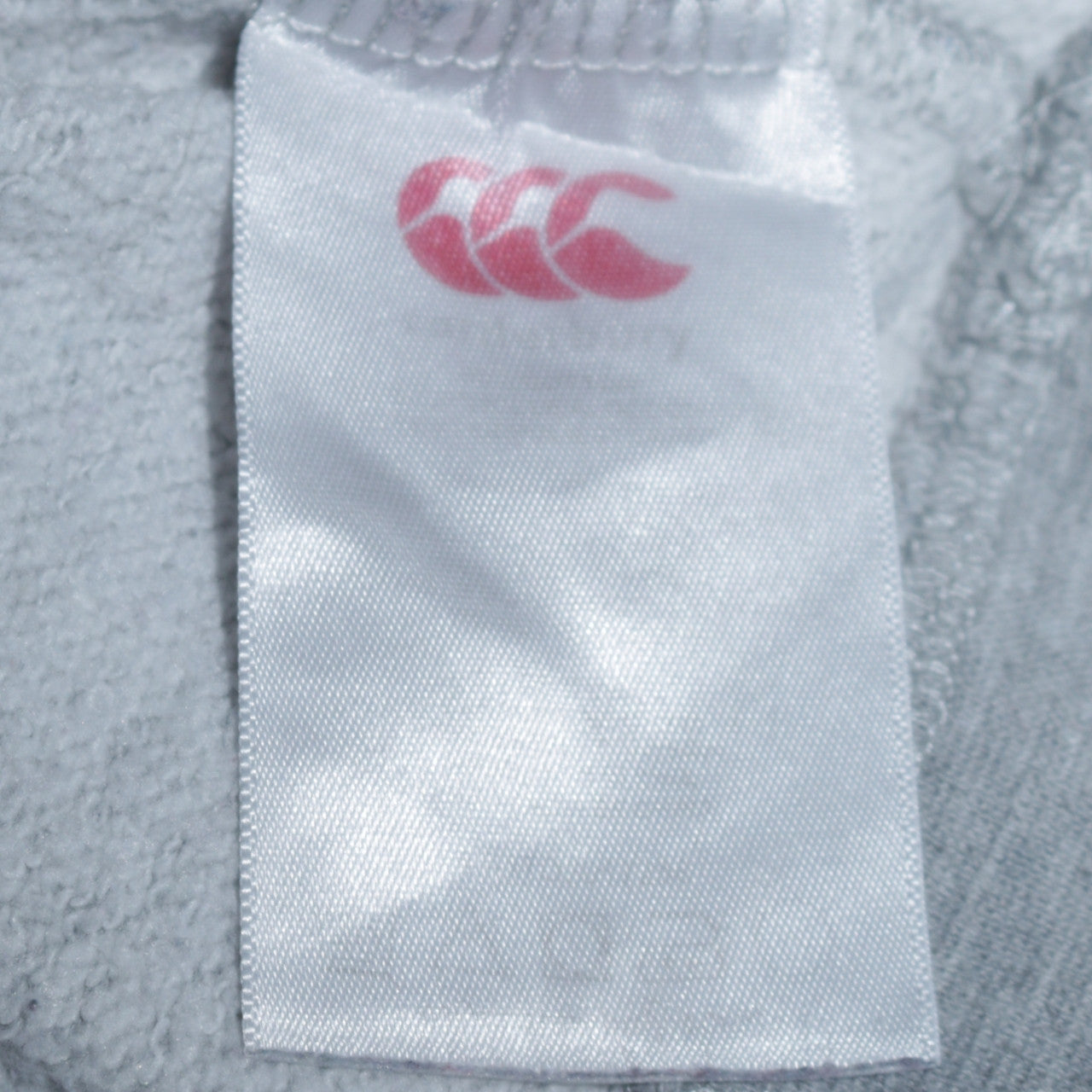 Canterbury Womens Grey Size 8 Pullover Hoodie with Logo Print