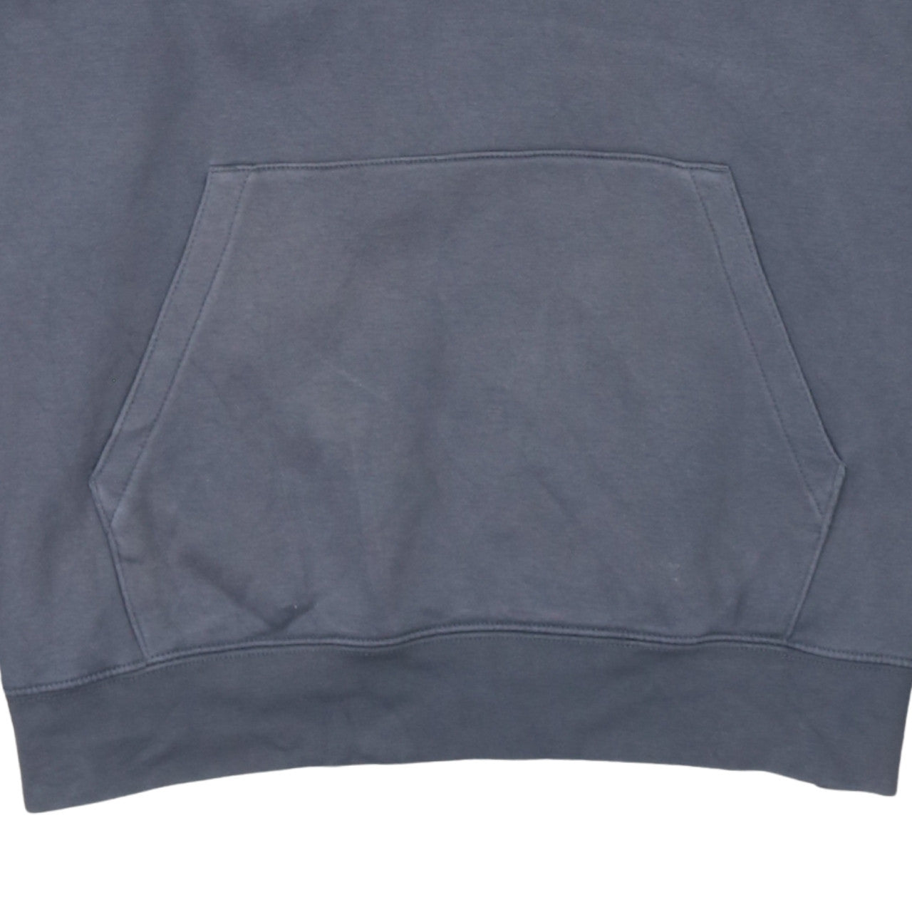 Russell Men’s Grey Pullover Hoodie L Embroidered Logo Fleece