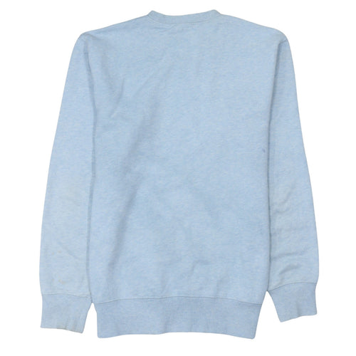Carhartt Men's Blue Graphic Crew Neck Sweatshirt Size S