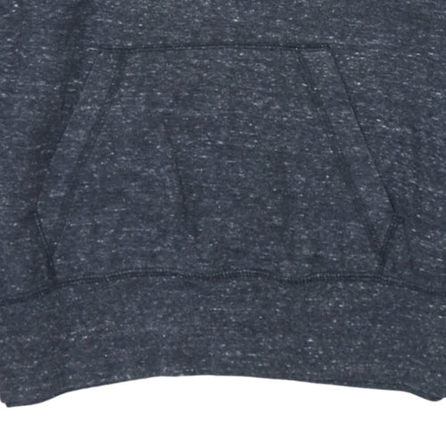 Nike Women’s Dark Grey Medium Pullover Hoodie Just Do It Logo