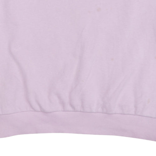 Disney Women Lilac Marie Aristocats Sweatshirt 100% Cotton M