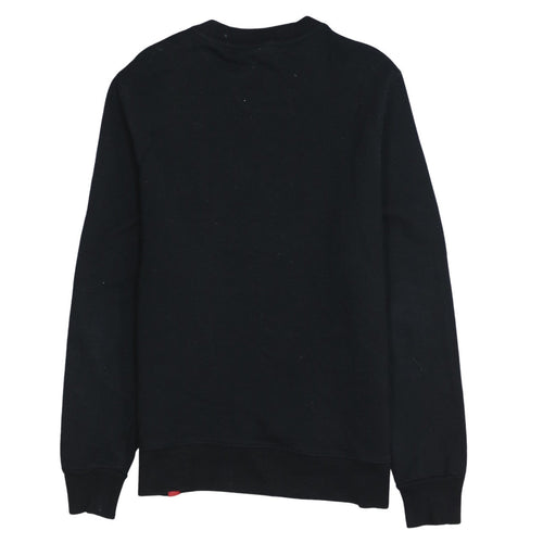 Disney Men's Black Merry Christmas Mickey Sweatshirt S Pullover