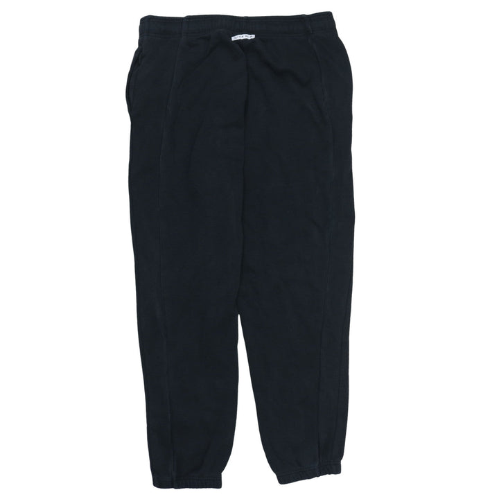 Nike Women Black Air Fleece Jogger Sweatpants Size L Regular Fit