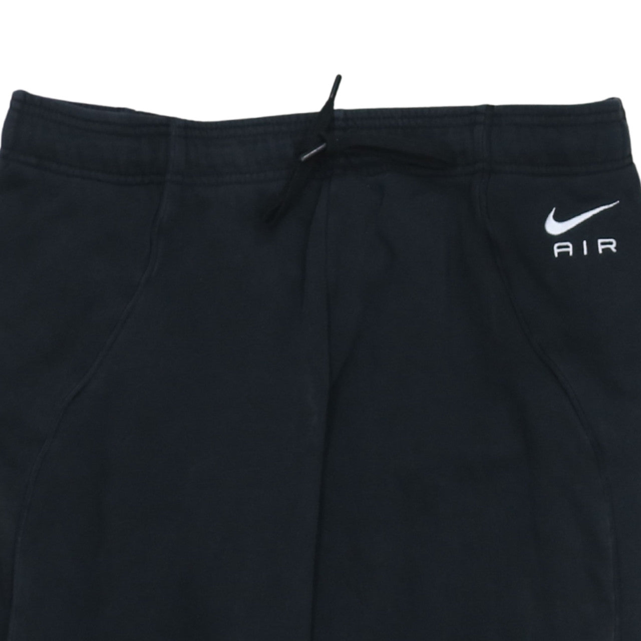 Nike Women Black Air Fleece Jogger Sweatpants Size L Regular Fit