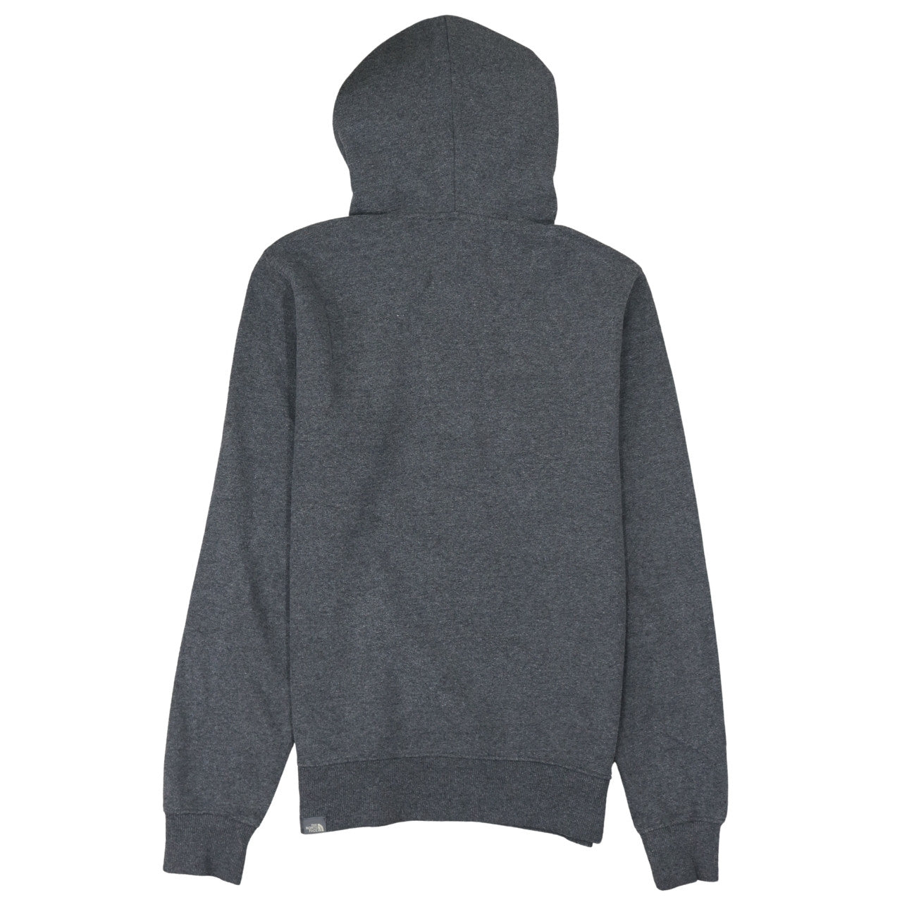 The North Face Men's Grey Pullover Hoodie Small Logo Outdoor Sweatshirt