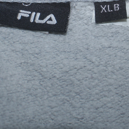 Fila Boys Grey Sweatshirt XLB Crew Neck Long Sleeve Pullover