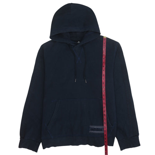 Adidas Men's Blue XL Pullover Hoodie Fleece Sportswear