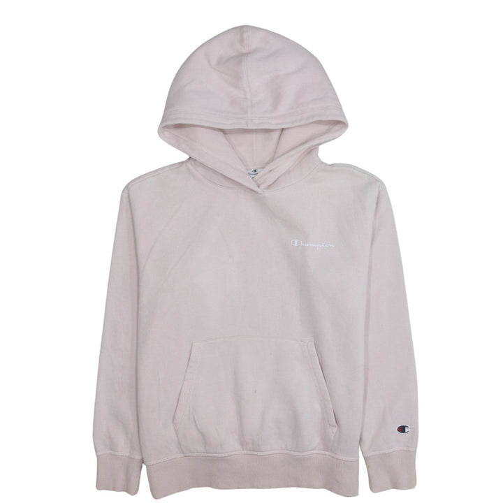 Champion Women's Beige XS Pullover Hoodie Sweatshirt Cotton Blend