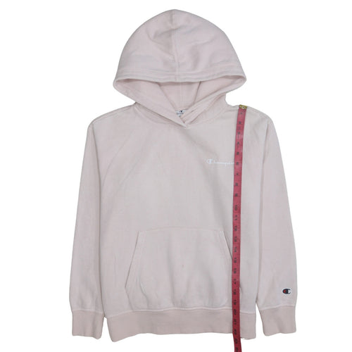Champion Women's Beige XS Pullover Hoodie Sweatshirt Cotton Blend