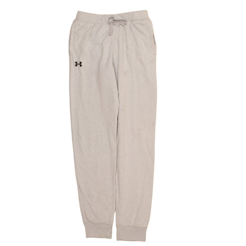 Under Armour Boys Grey Jogger Sweatpants YLG Loose Fit Activewear