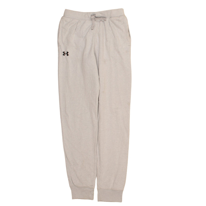 Under Armour Boys Grey Jogger Sweatpants YLG Loose Fit Activewear