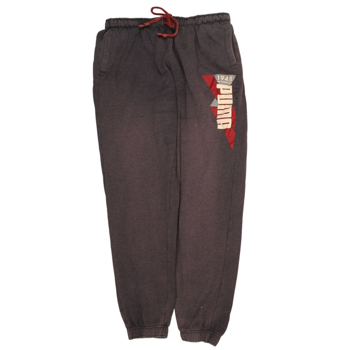 Puma Men’s Grey 2XL Jogger Sweatpants with Drawstring Waist