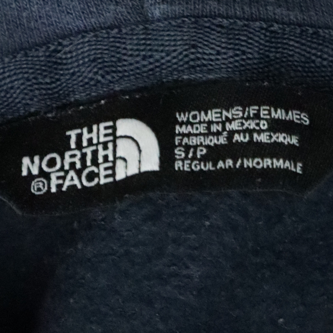 The North Face Womens Navy Pullover Hoodie Size S Regular Fit