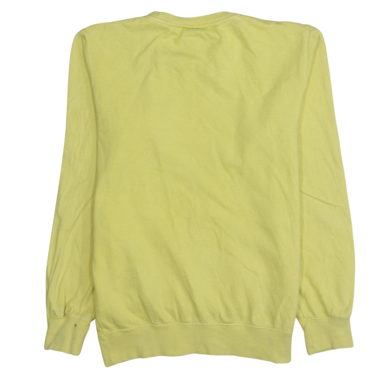 Champion Women's Yellow XS Pullover Sweatshirt Crew Neck Long Sleeve
