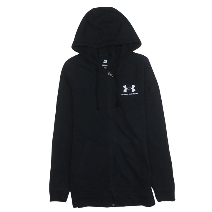 Under Armour Men's Black Small Full Zip Hoodie Sweatshirt