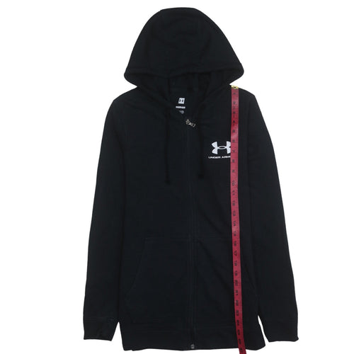 Under Armour Men's Black Small Full Zip Hoodie Sweatshirt