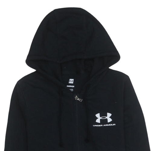 Under Armour Men's Black Small Full Zip Hoodie Sweatshirt