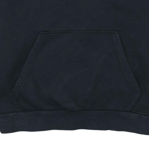 Adidas Men's Black Pullover Hoodie Small Logo Sportswear