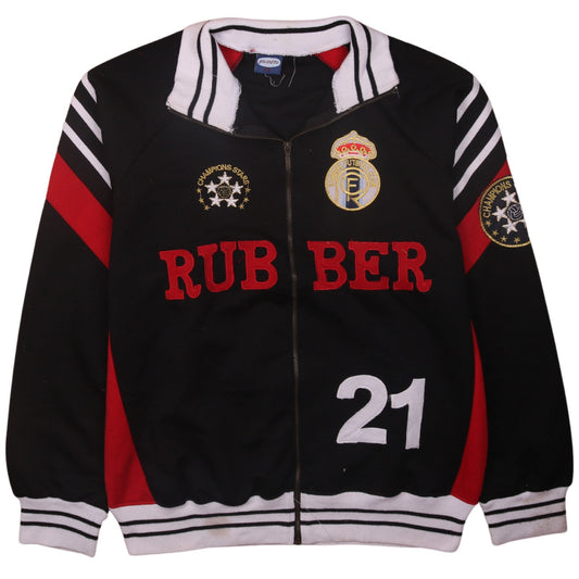 You and Me Men's Black 2XL Full Zip Sports Sweatshirt