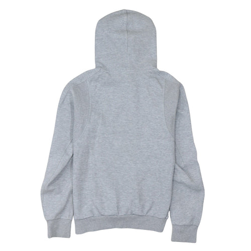 Adidas Men’s Grey Pullover Hoodie Small Team Logo Sportswear