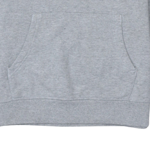The North Face Boys Grey Pullover Hoodie XL Cotton Blend Youth Sweatshirt