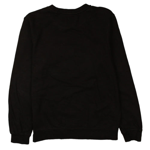 Calvin Klein Jeans Men's Black Logo Crew Neck Sweatshirt M