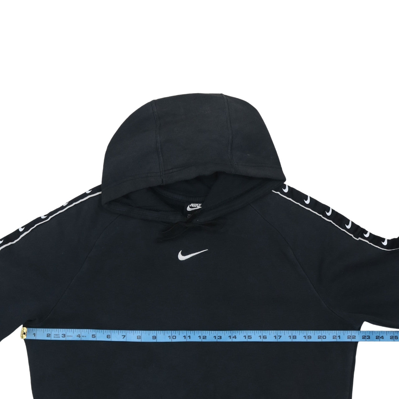 Nike Men's Black Pullover Hoodie M Logo Fleece Sportswear