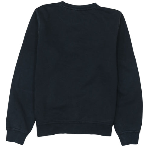 Nike Men's Black Small Crew Neck Pullover Sweatshirt