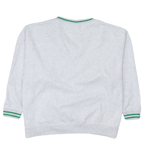 Tom and Jerry Grey V-Neck Pullover Sweatshirt Women's XL