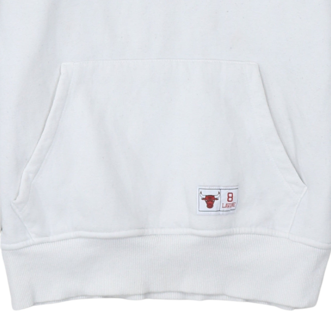 Primark NBA Chicago Bulls Men's White Hoodie Size S Pullover Fleece