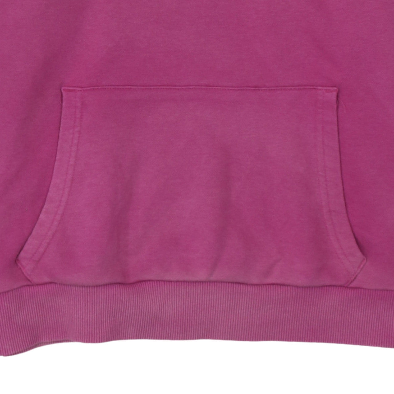 Reebok Women's Pink Pullover Hoodie - Medium Cotton Blend