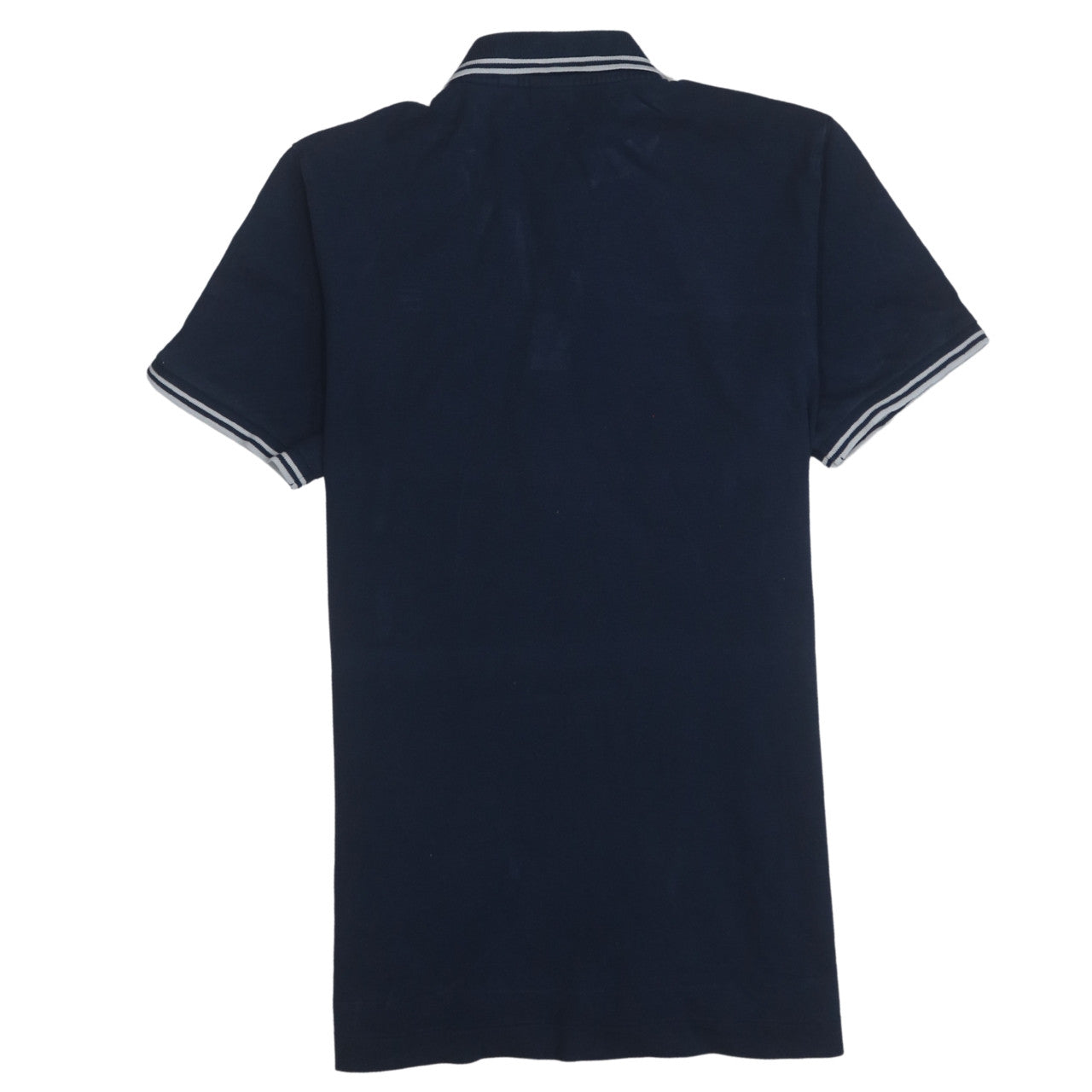 G-Star RAW Men's Blue Dunda Slim Stripe Polo Shirt Size M