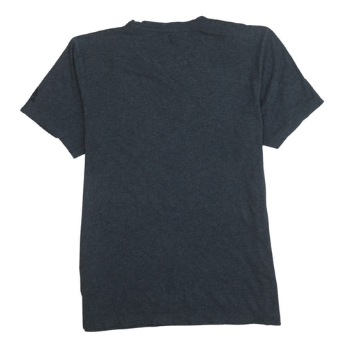Reebok Mens Blue 'Lift or Die' Sports T-Shirt Size S