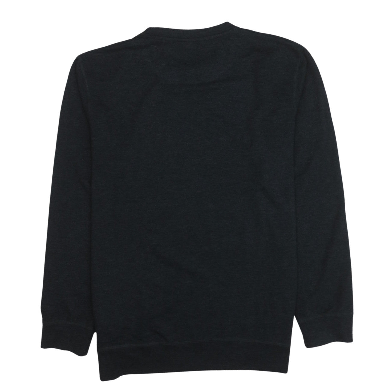 Never Be Famous Men's Black Graphic Pullover Sweatshirt M