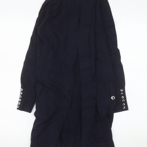Wallis Women’s Black Long Sleeve Open Knit Cardigan Size S
