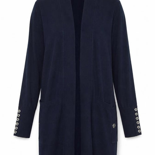 Wallis Women’s Black Long Sleeve Open Knit Cardigan Size S