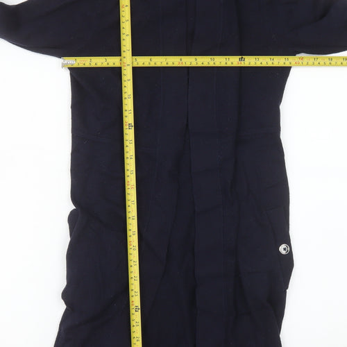 Wallis Women’s Black Long Sleeve Open Knit Cardigan Size S