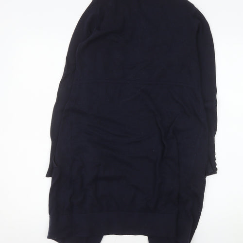 Wallis Women’s Black Long Sleeve Open Knit Cardigan Size S
