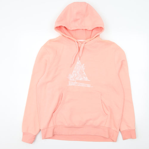 Mountain Warehouse Women's Pink Hooded Pullover Sweatshirt UK 14