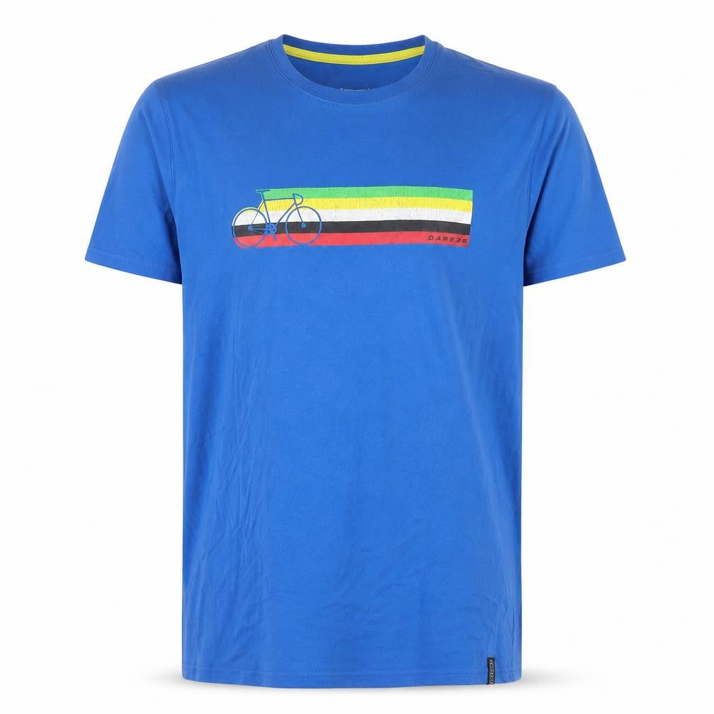 Dare 2b Men's Blue Graphic Bike T-Shirt Size L