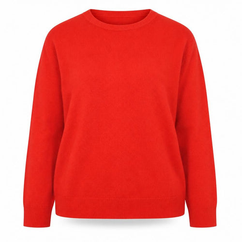Marks and Spencer Women’s Red Crew Neck Acrylic Jumper Size 16