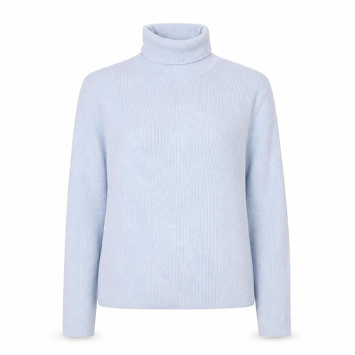 Collusion Women Blue Roll Neck Long Sleeve Acrylic Jumper Size 20
