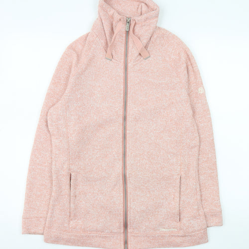 Craghoppers Womens Pink Full Zip Fleece Jacket Size 12
