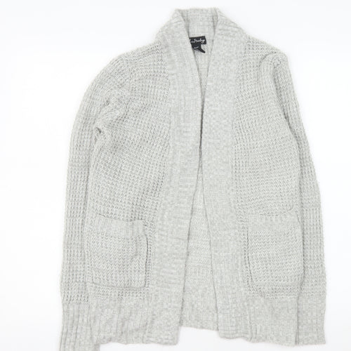 Urban Heritage Women's Grey Chunky Knit Cardigan Size M