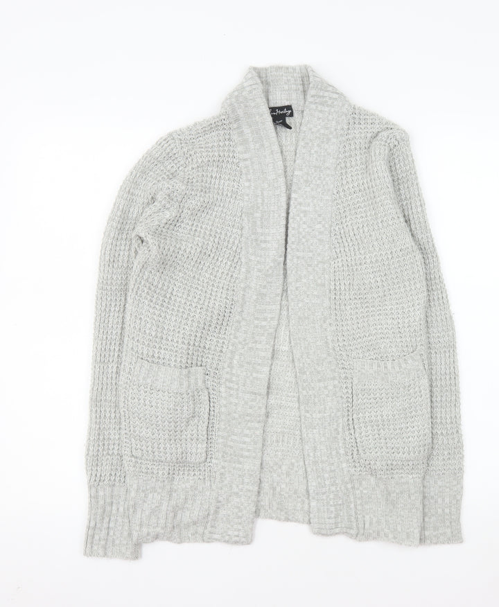 Urban Heritage Women's Grey Chunky Knit Cardigan Size M