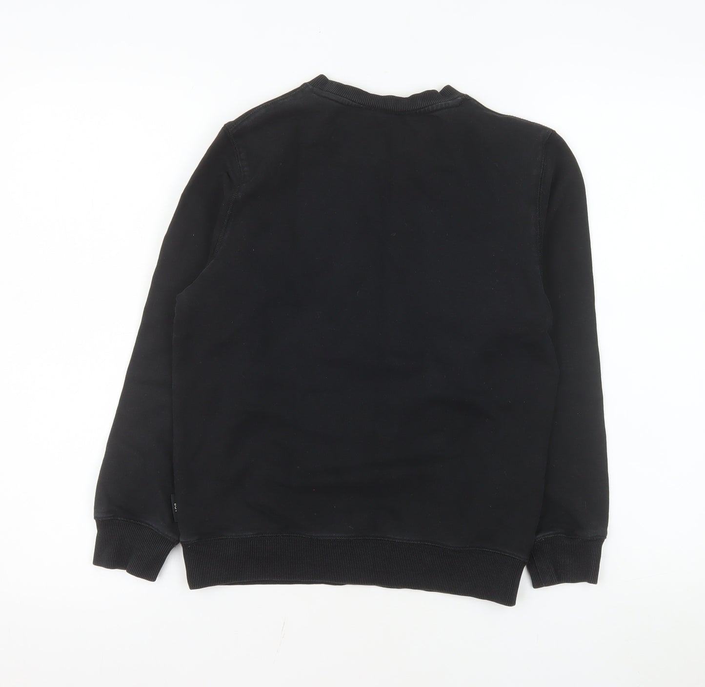 BOY London Boys Black Sweatshirt 11-12 Years Logo Print Crew Neck
