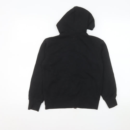 Jordan Boys Black Hoodie Jacket 8-10 Years Full Zip Hooded Fleece