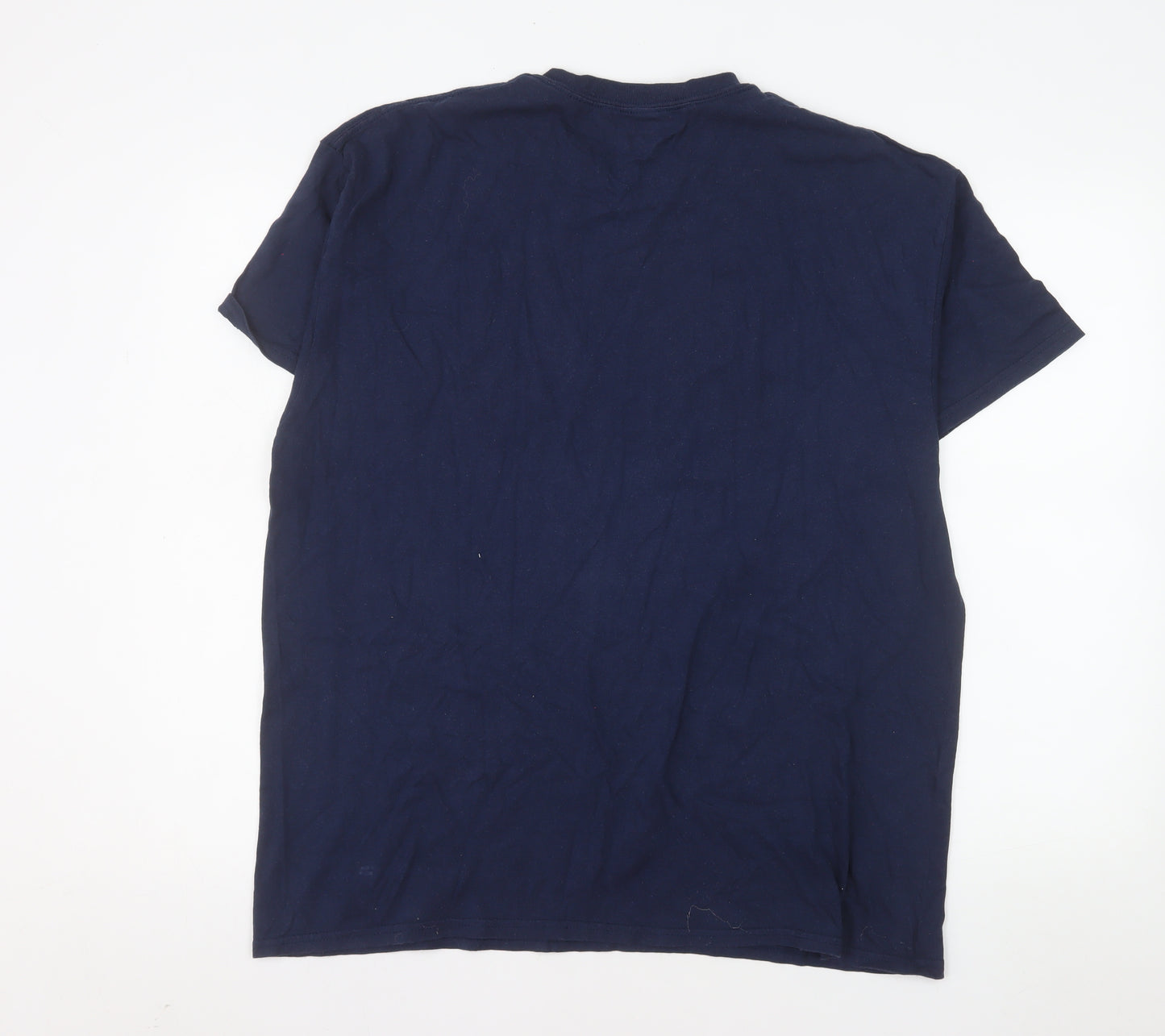 Gildan Men’s Hampshire Hawks Blue XL Sports Graphic Cotton T-Shirt