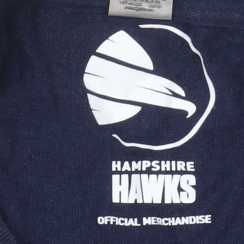 Gildan Men’s Hampshire Hawks Blue XL Sports Graphic Cotton T-Shirt