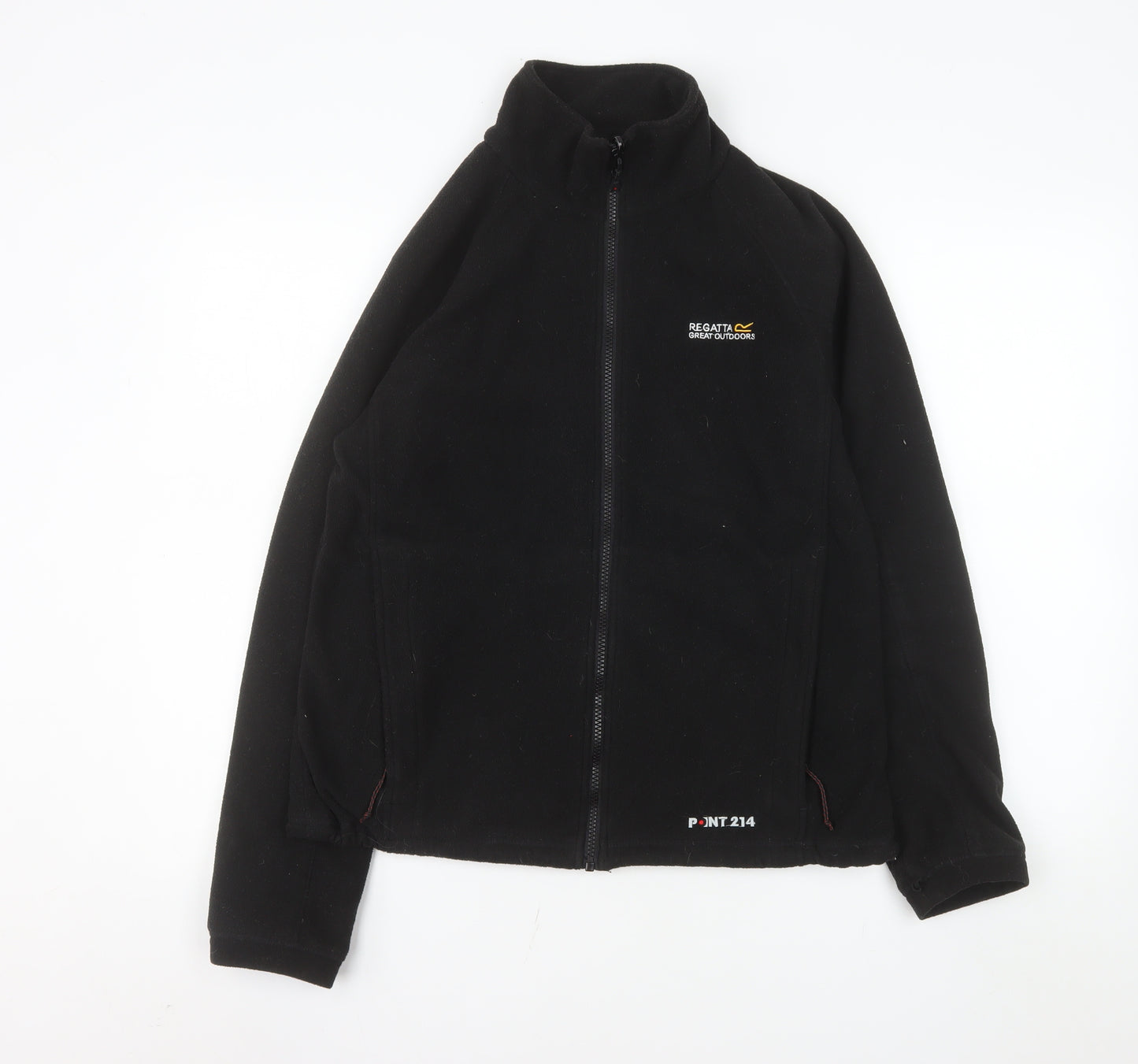 Regatta Women's Black Fleece Zip Jacket Size 14